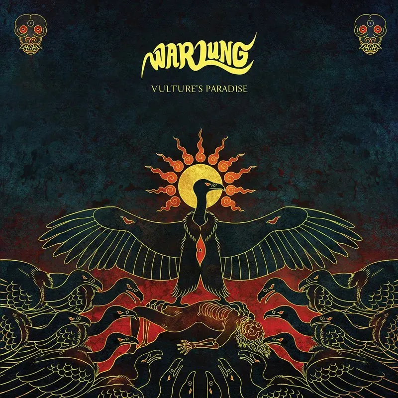 Warlung Vultures Paradise vinylplate LP rå live-lyd