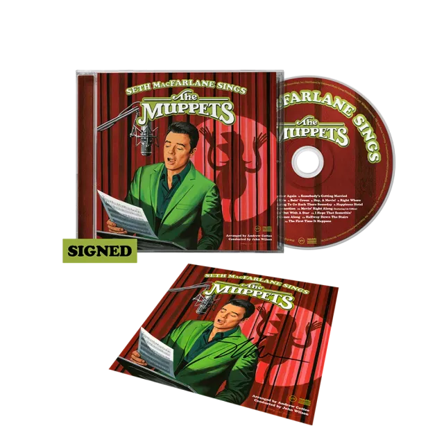 Verve Seth MacFarlane Sings The Muppets CD signert
