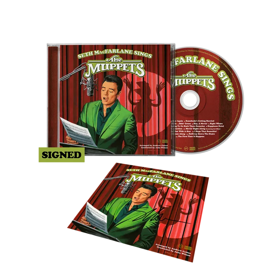 Verve Seth MacFarlane Sings The Muppets CD signert