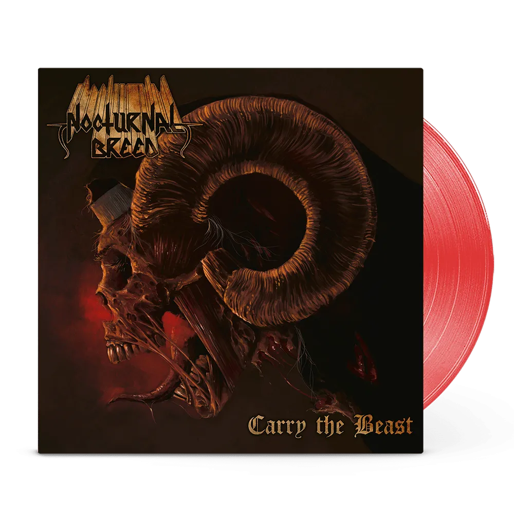 Nocturnal Breed Carry The Beast LP rød vinyl thrash metal