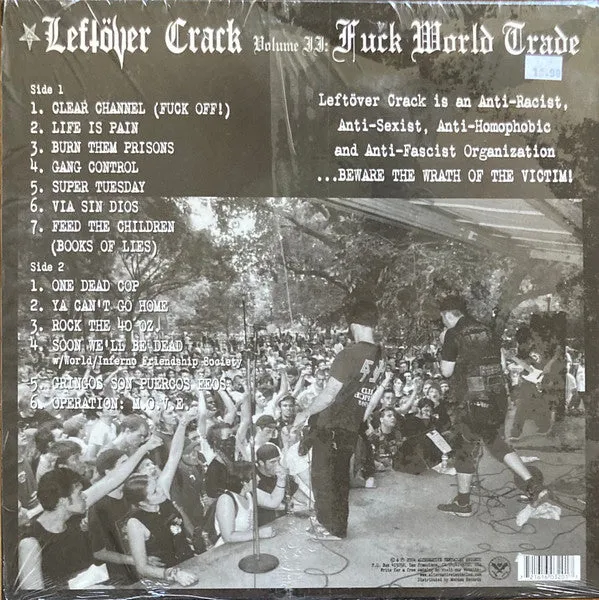 Leftöver Crack Fuck World Trade LP vinyl brukt ska-punk