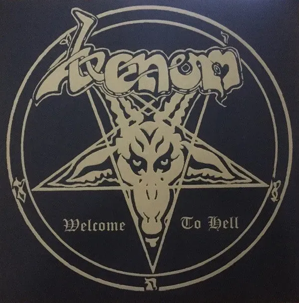 Venom Welcome To Hell LP brukt 40th black metal