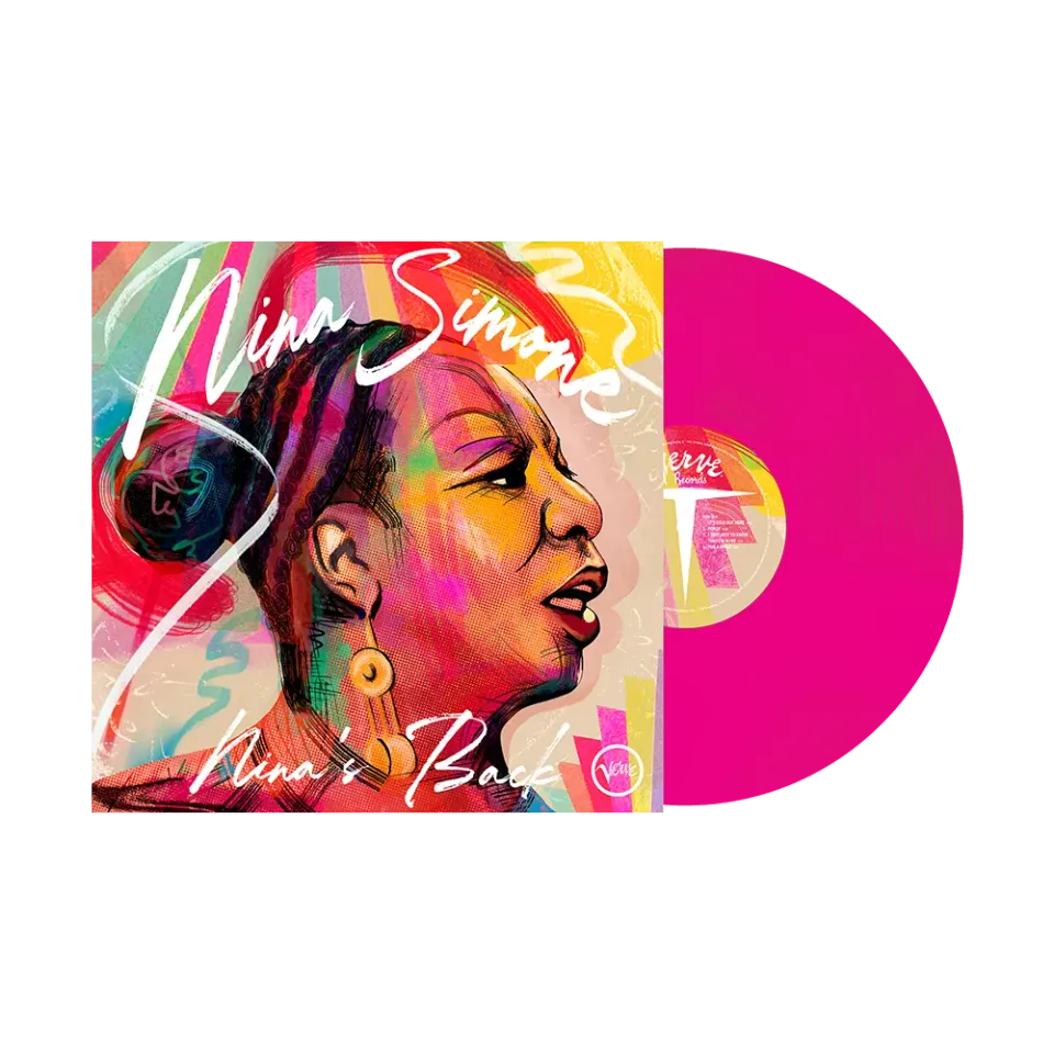 Verve Acoustic Sounds Nina Simone Nina's Back vinylplate neon pink