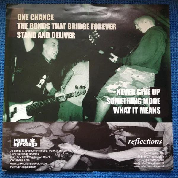 Committed The Pride We Share 7" EP vinyl brukt