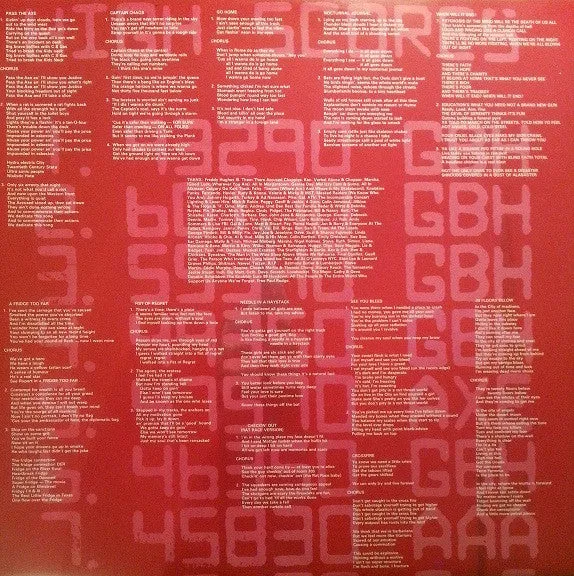 GBH A Fridge Too Far LP vinylplate brukt