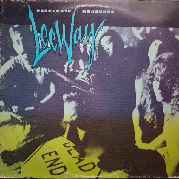Leeway Desperate Measures LP brukt thrash hardcore