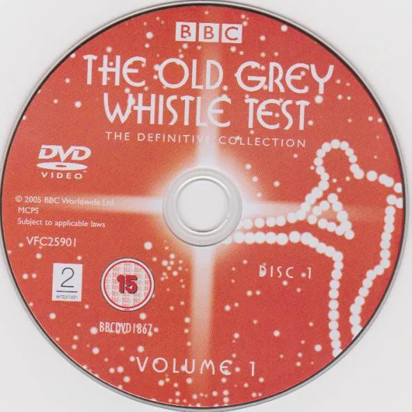 Various Old Grey Whistle Test 4xDVD boks brukt