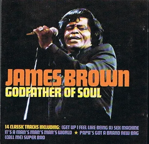 James Brown Godfather Of Soul CD brukt samling