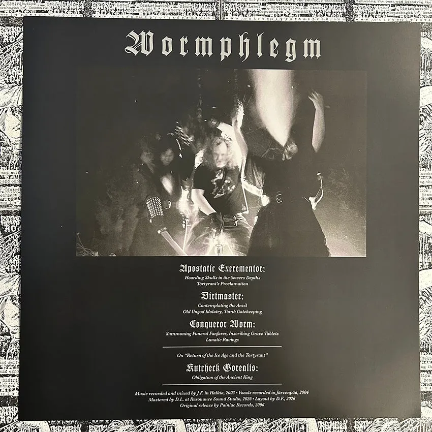 Wormphlegm Tomb Of The Ancient King 2LP doom