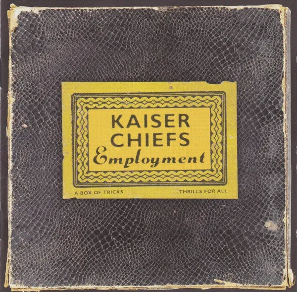 Kaiser Chiefs Employment CD album special edition brukt