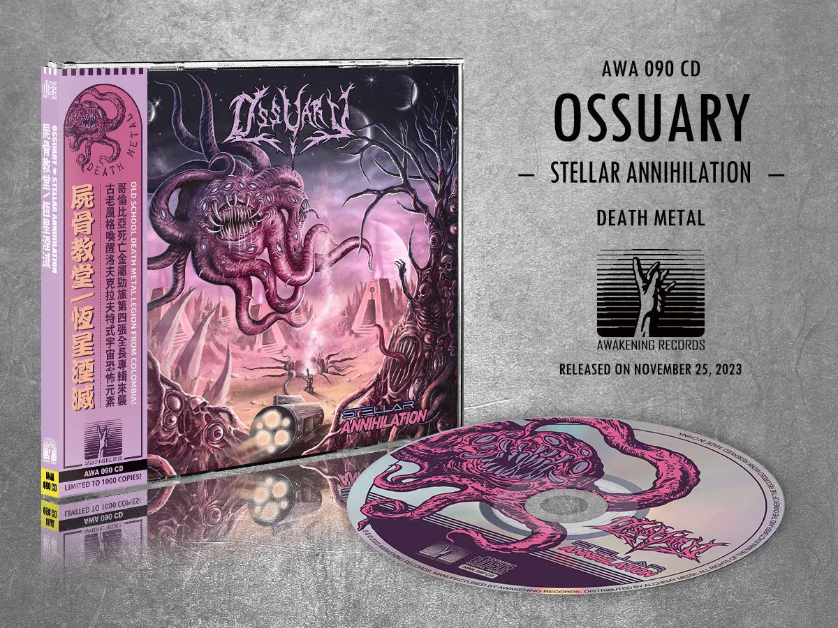 Ossuary Stellar Annihilation CD death metal