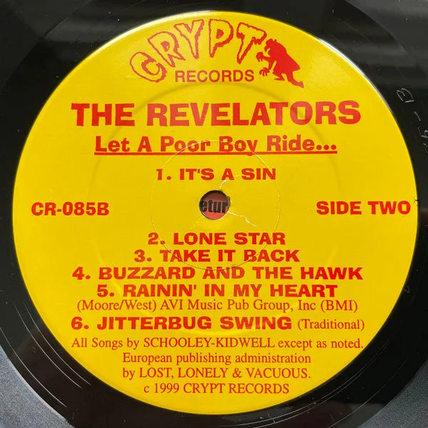 Revelators Let A Poor Boy Ride LP brukt garasjerock
