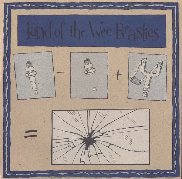 Land Of The Wee Beasties Simple Pleasures 7" vinyl brukt punk