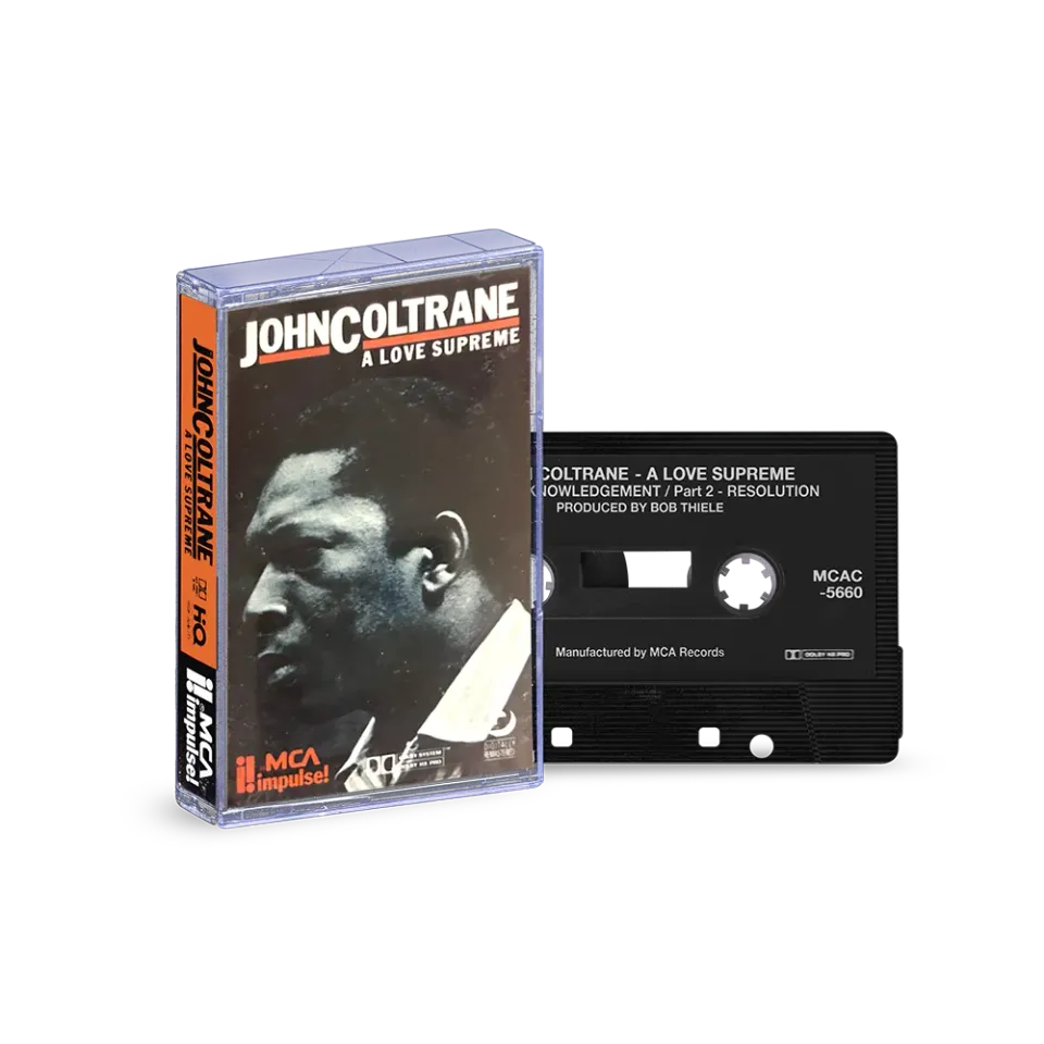 Impulse John Coltrane A Love Supreme kassett 60 år