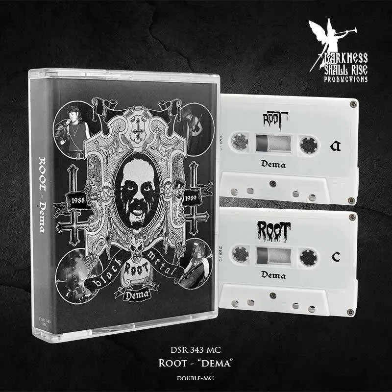 ROOT Dema 2MC kassett dobbel black metal demo