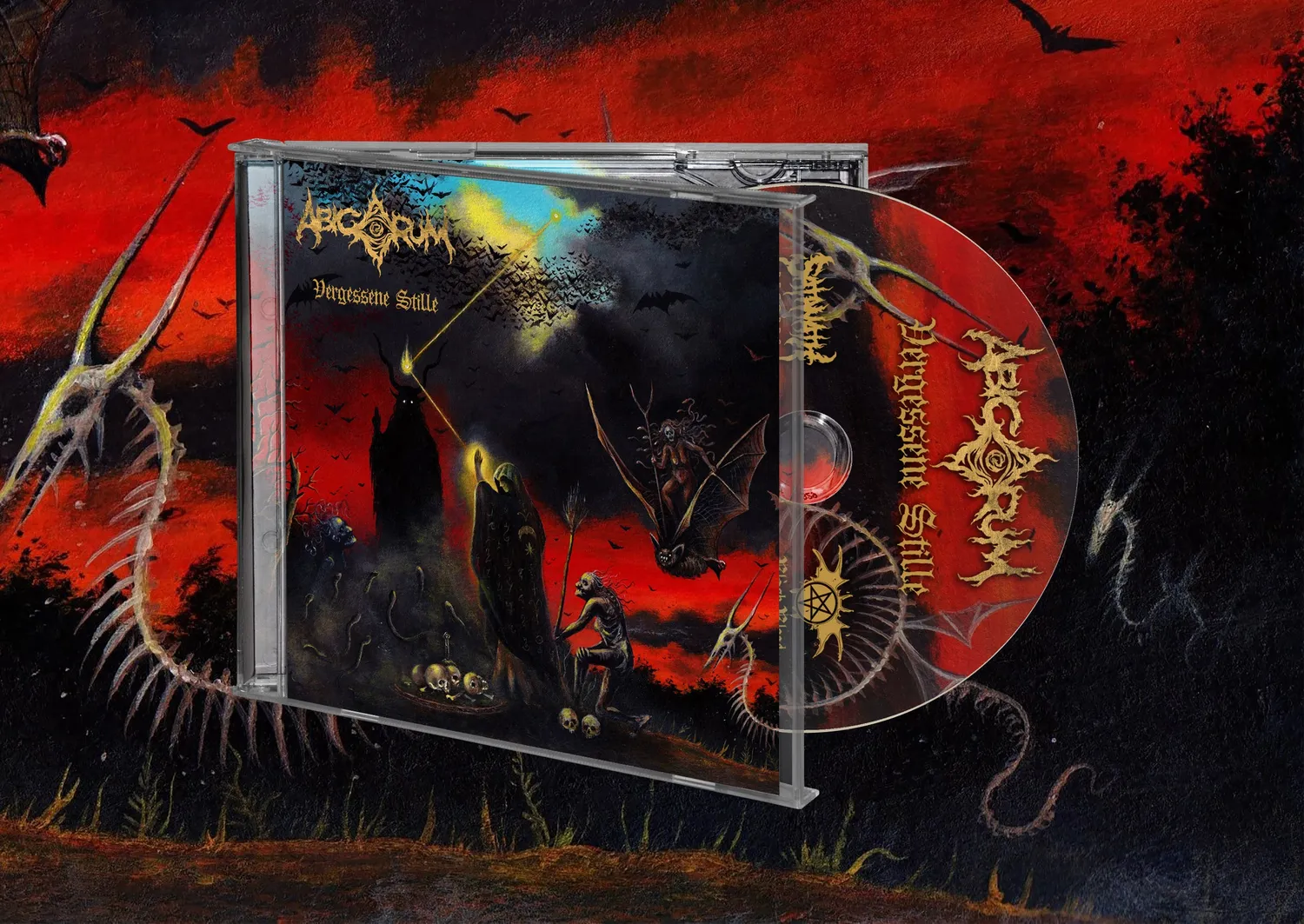Abigorum Vergessene Stille CD jewelcase black doom