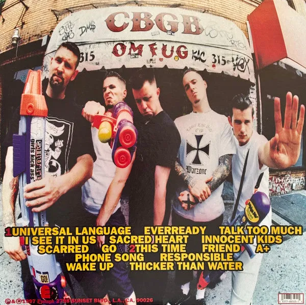 H2O Thicker Than Water vinylplate brukt 1997 Epitaph