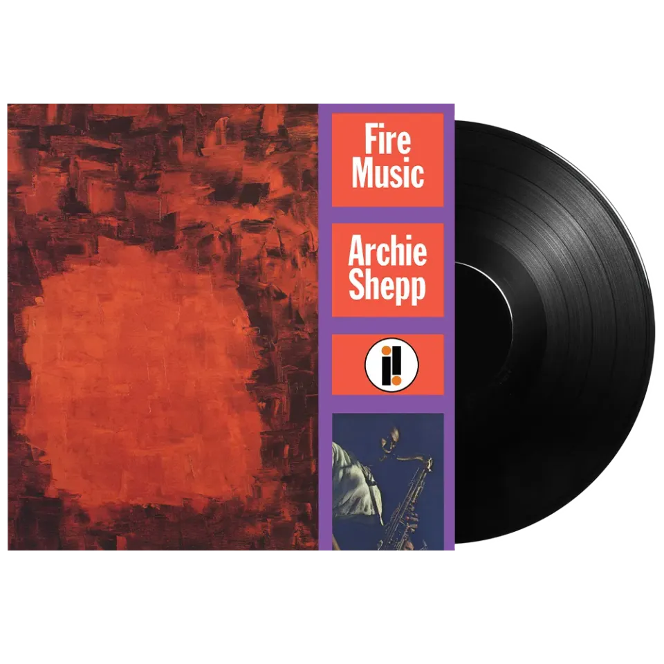 Archie Shepp Fire Music LP Impulse vinyl