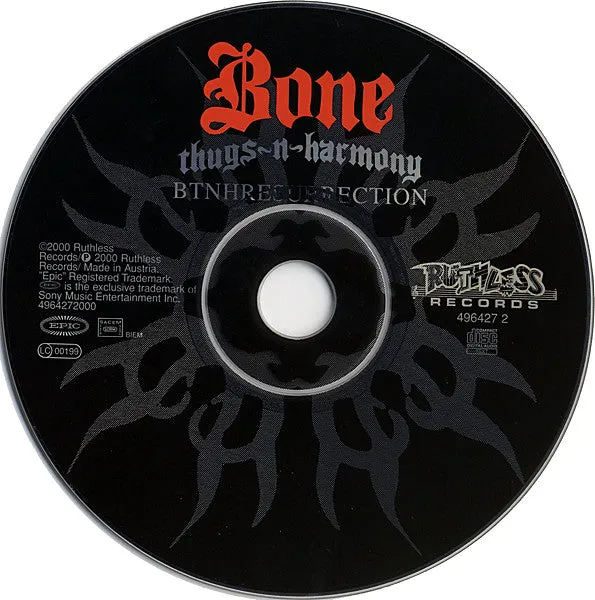 Bone Thugs-N-Harmony BTNHResurrection CD brukt hiphop