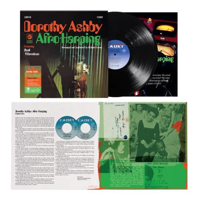 Dorothy Ashby Afro-Harping 2LP vinyl deluxe