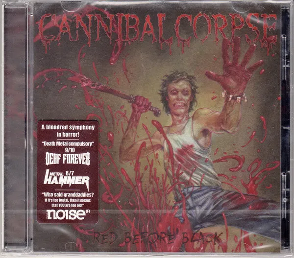 Cannibal Corpse Red Before Black CD brukt – death metal