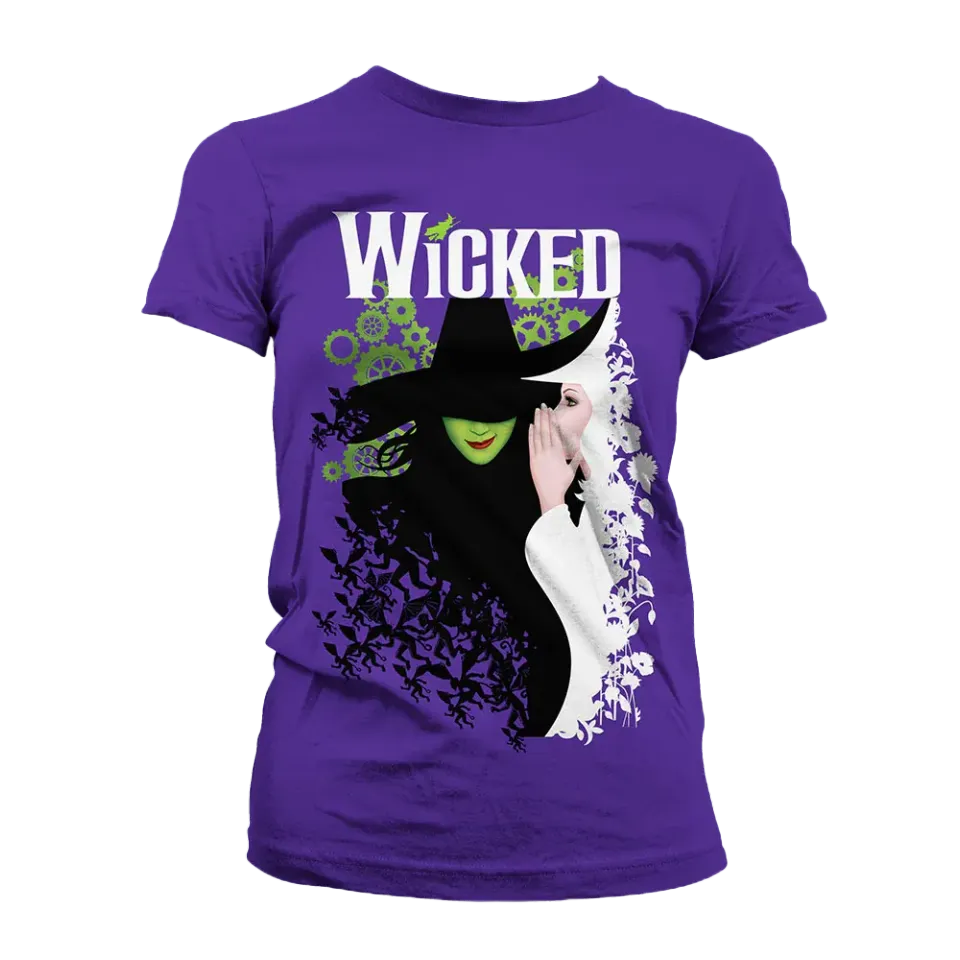 Verve Acoustic Sounds Wicked Women Fade t-skjorte keyart broadway