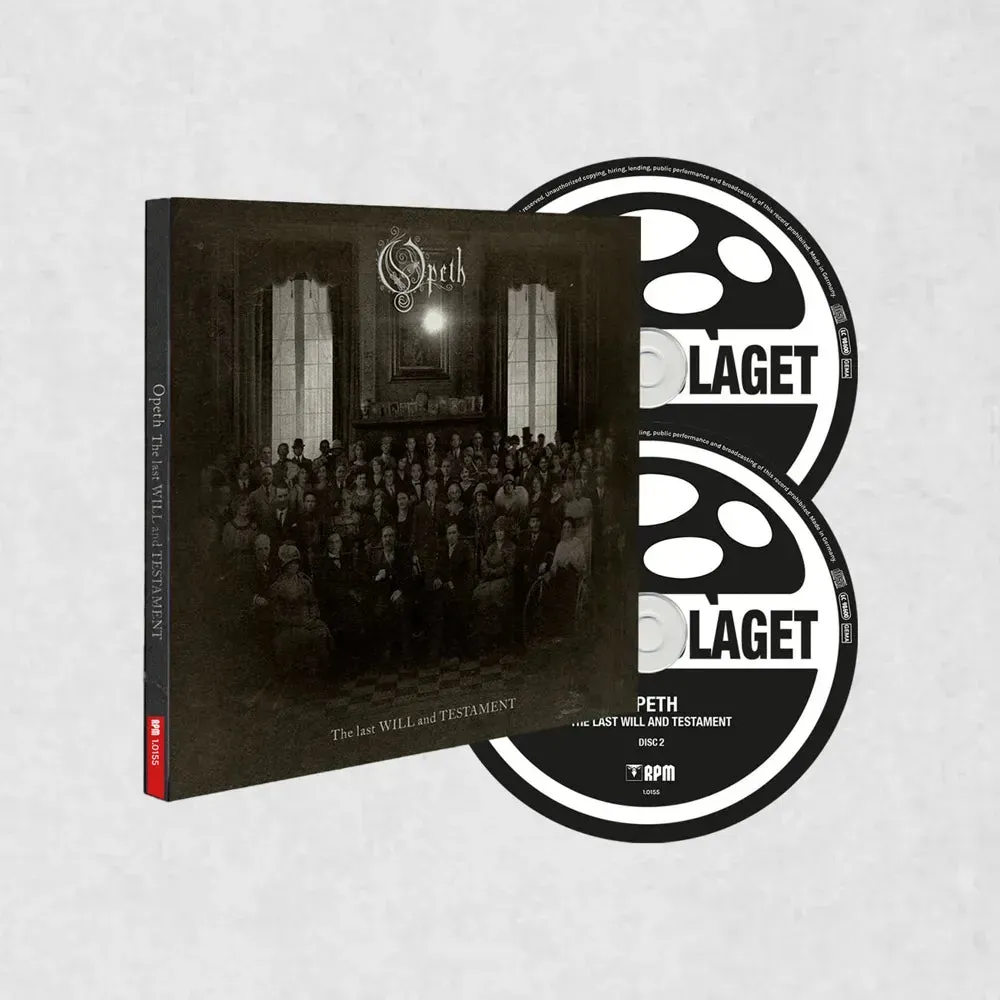 Opeth The Last Will And Testament CD + Blu-ray