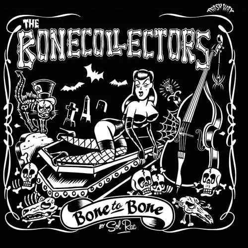 Bonecollectors Bone To Bone LP surf psychobilly brukt