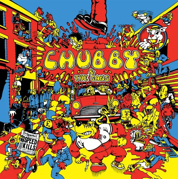 Chubby and the Gang Speed Kills LP rød vinyl brukt