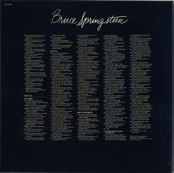 Bruce Springsteen Greetings From Asbury Park CD mini-LP brukt