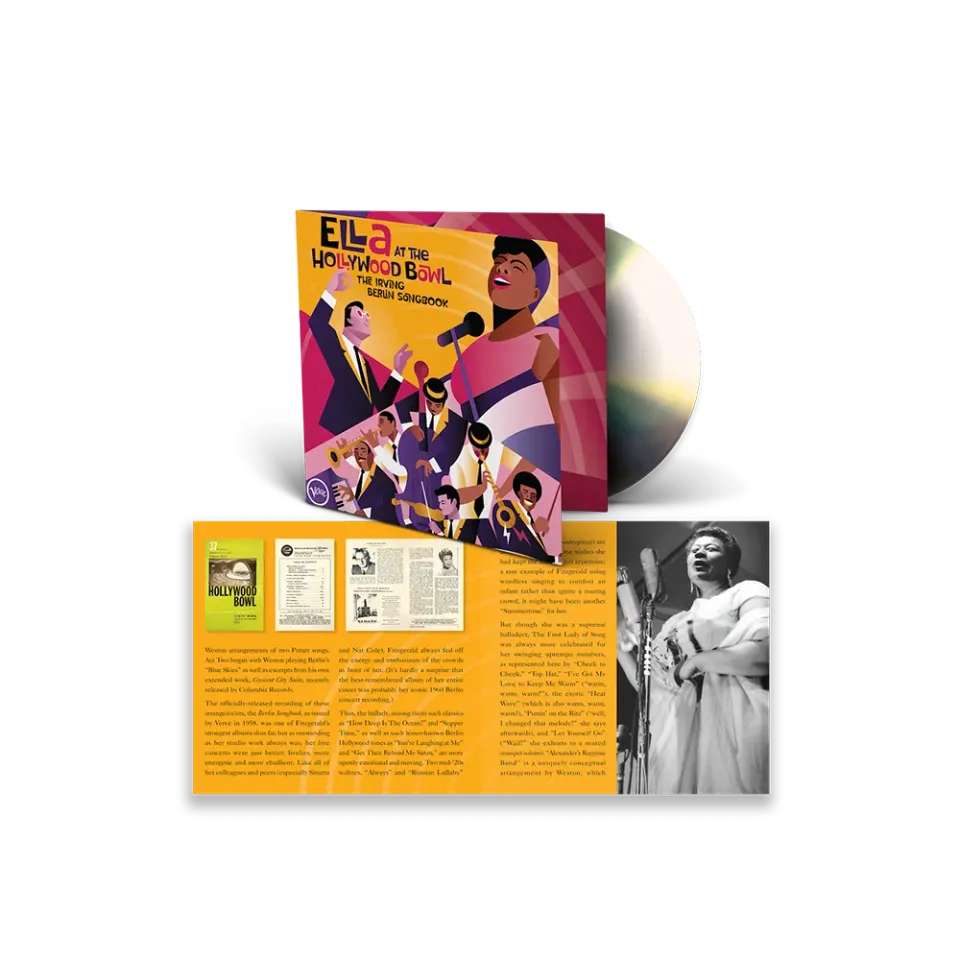 Verve Acoustic Sounds Ella Hollywood Bowl Berlin Songbook CD live
