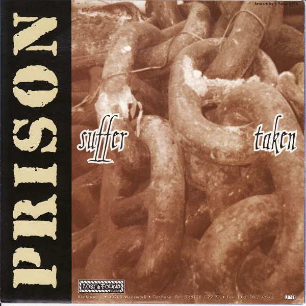 Burn Prison Split 7" grønn vinyl hardcore