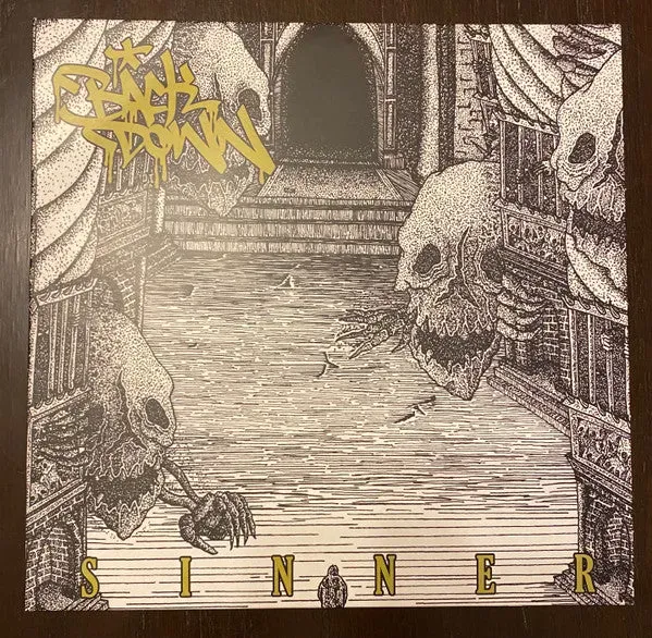 Back Down Sinner 10" vinyl svart brukt
