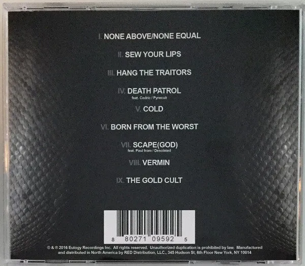Wolfpack None Above None Equal CD brukt hardcore