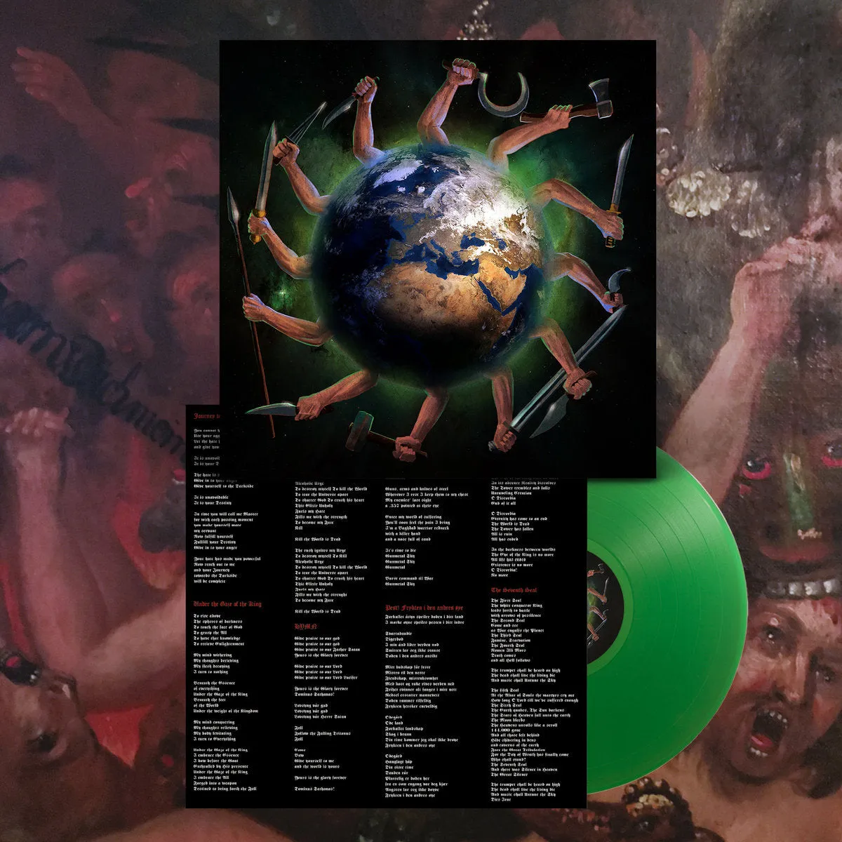 Eternity Mundicide LP grønn vinyl true black metal