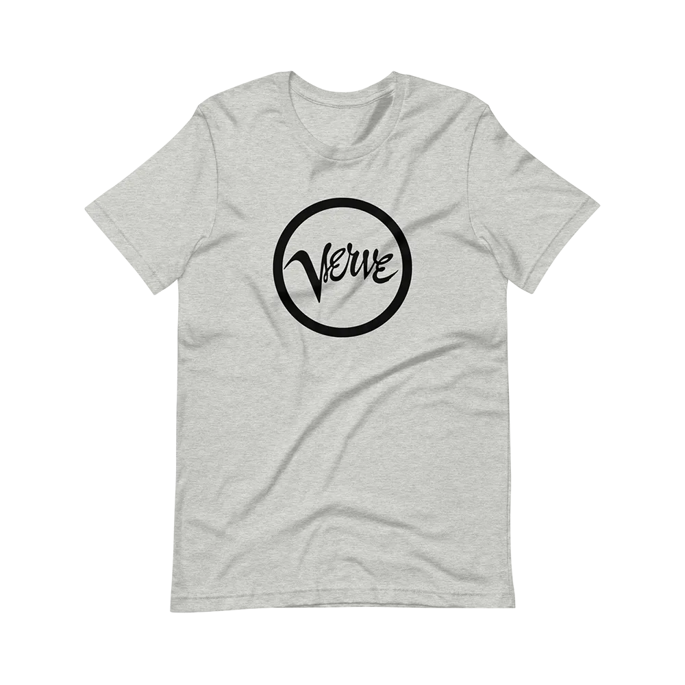 Verve Classic t-skjorte svart logo bomull