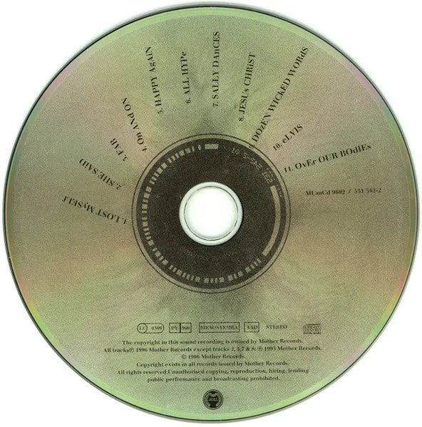 Longpigs The Sun Is Often Out MUMCd9602 CD brukt britpop
