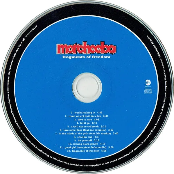 Morcheeba Fragments Of Freedom CD brukt trip-hop