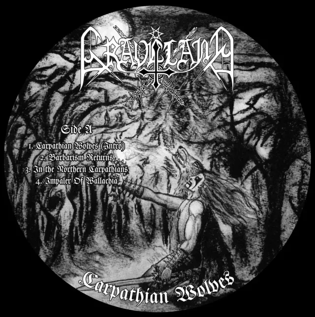 Katakomb Graveland Carpathian Wolves LP picture disc ltd 200